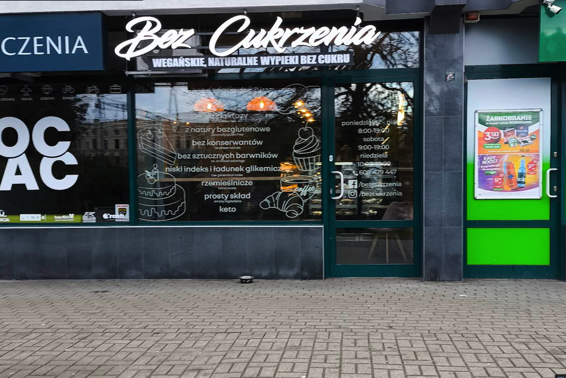 Bez Cukrzenia - wegańskie, naturalne wypieki bez cukru